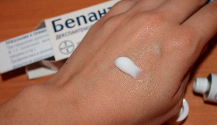 Можно ли мазать солнечные ожоги бепантеном