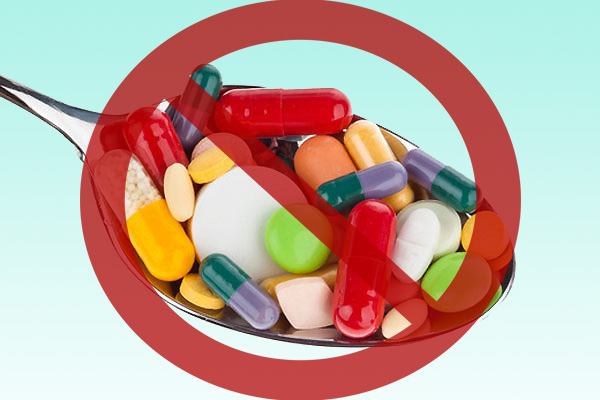 Без применения медикаментов Лечебный эффект