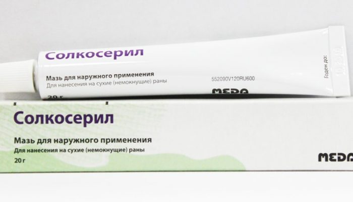 Чем смазать корки после ожога