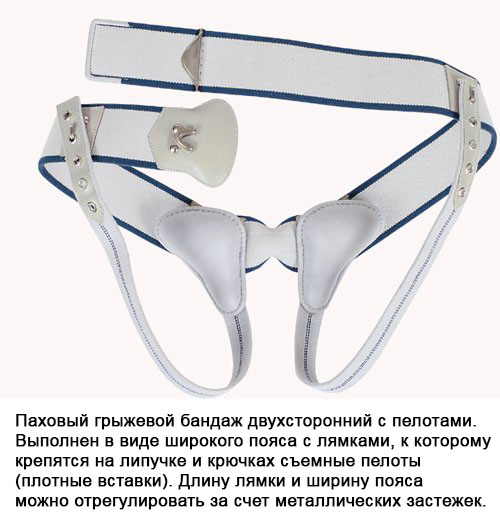 бандаж с пелотом